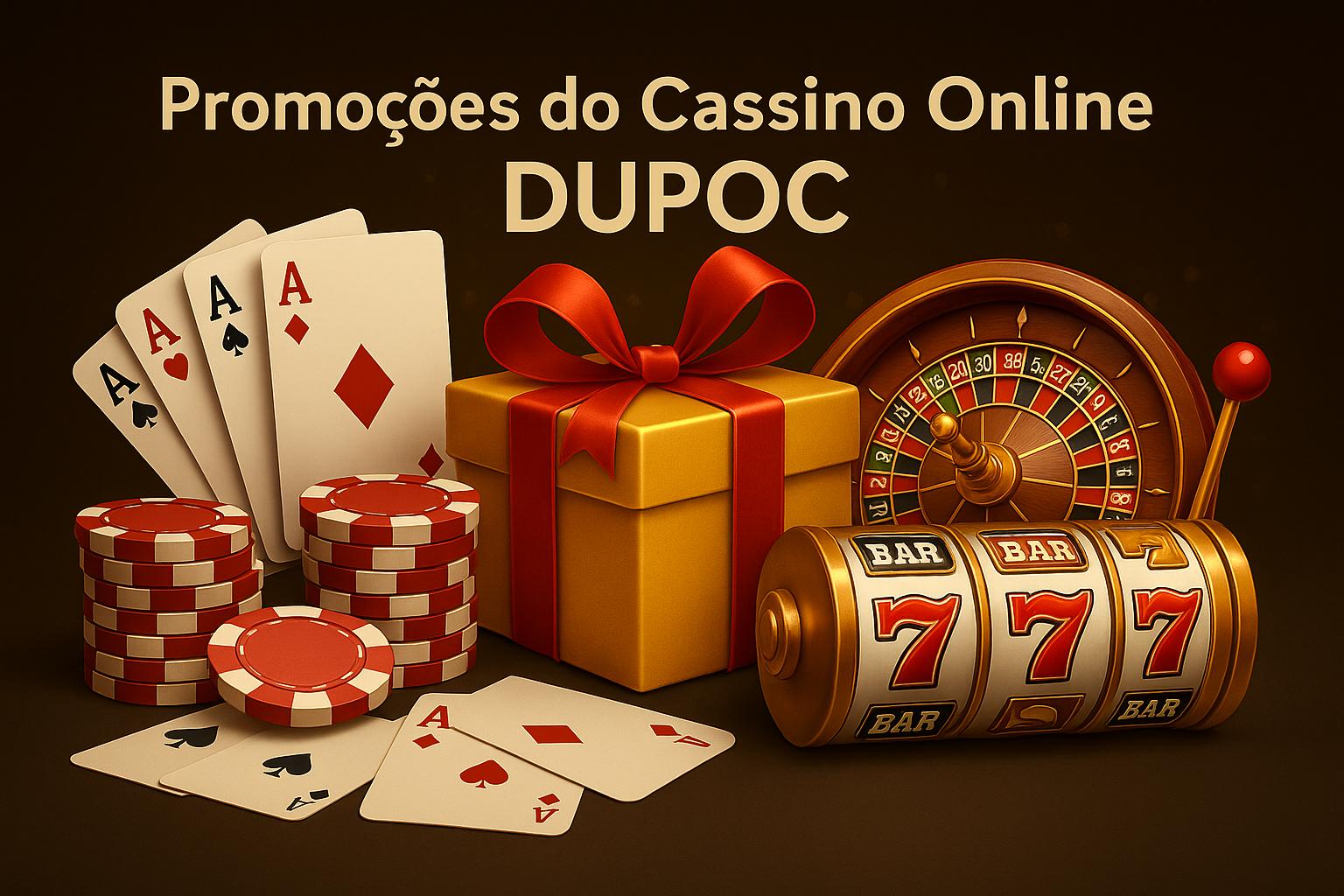 O bônus promocional DUPOC é uma ótima maneira de começar sua aventura