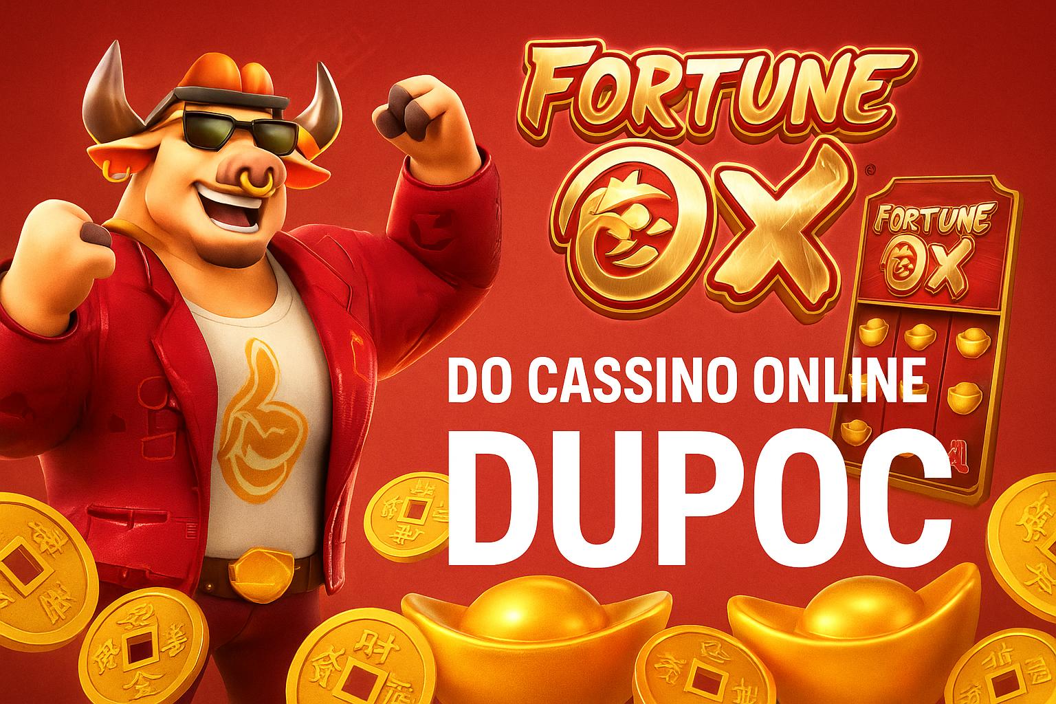 Fortune Ox no DUPOC - Aposte Agora e Reivindique Seus Ganhos
