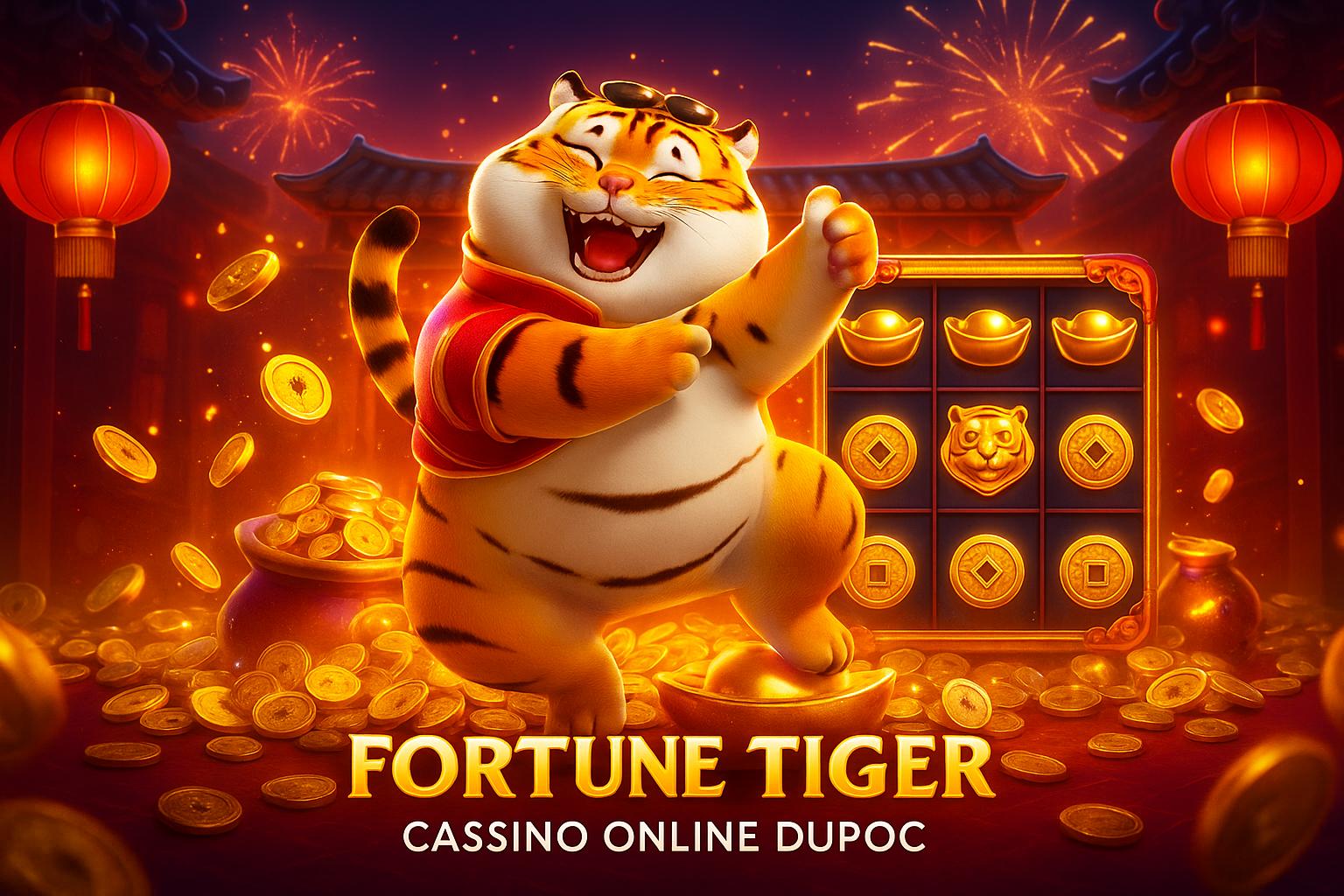 Fortune Tiger é um jogo imperdível no DUPOC Casino