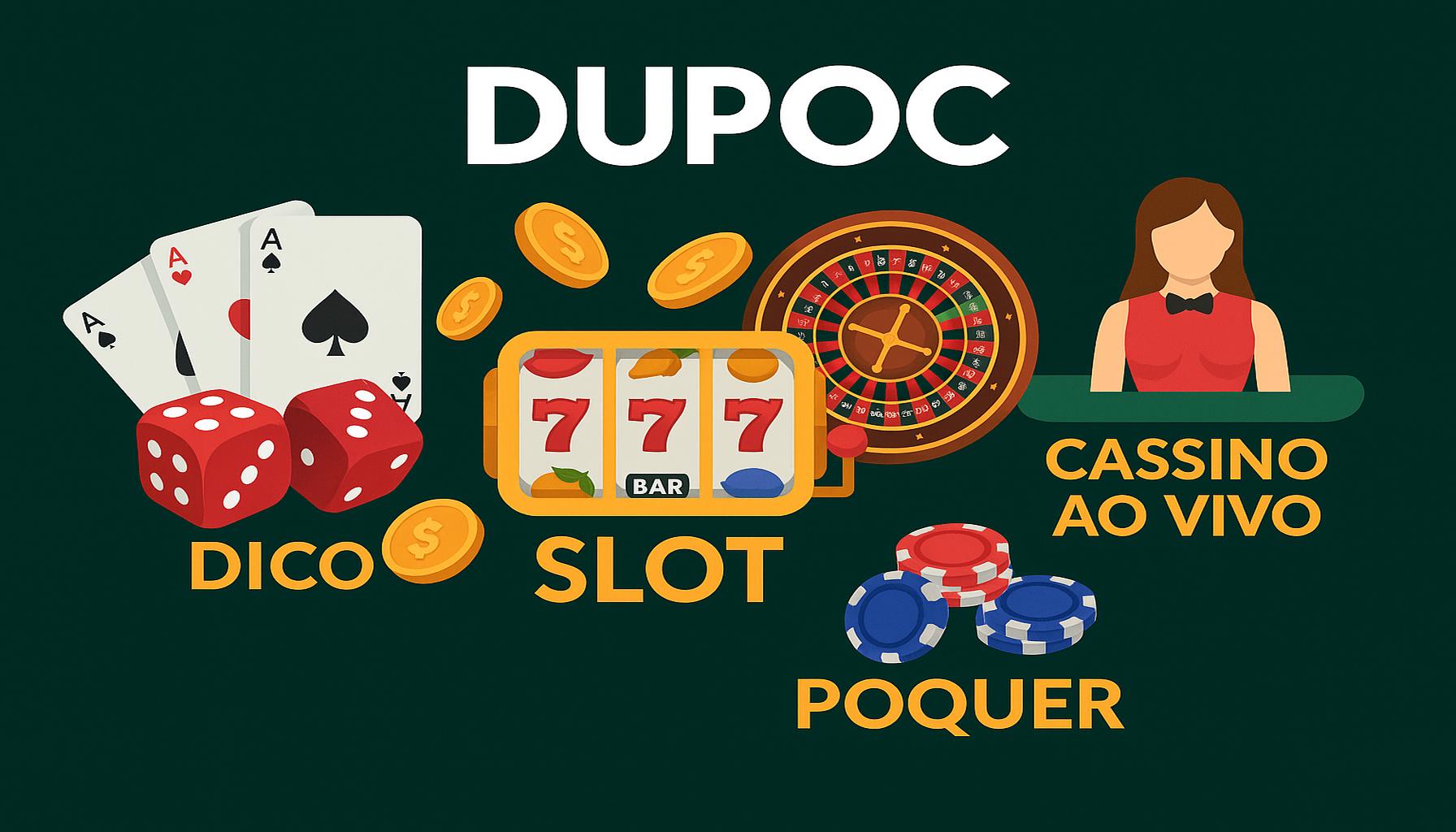 Jogos de cassino online DUPOC  