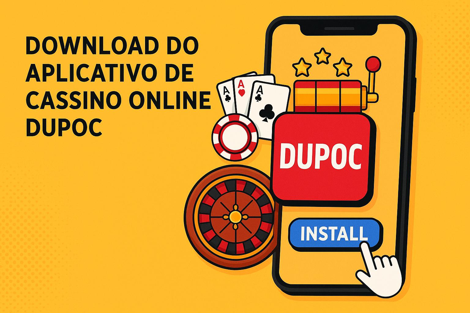 Login no Cassino DUPOC  